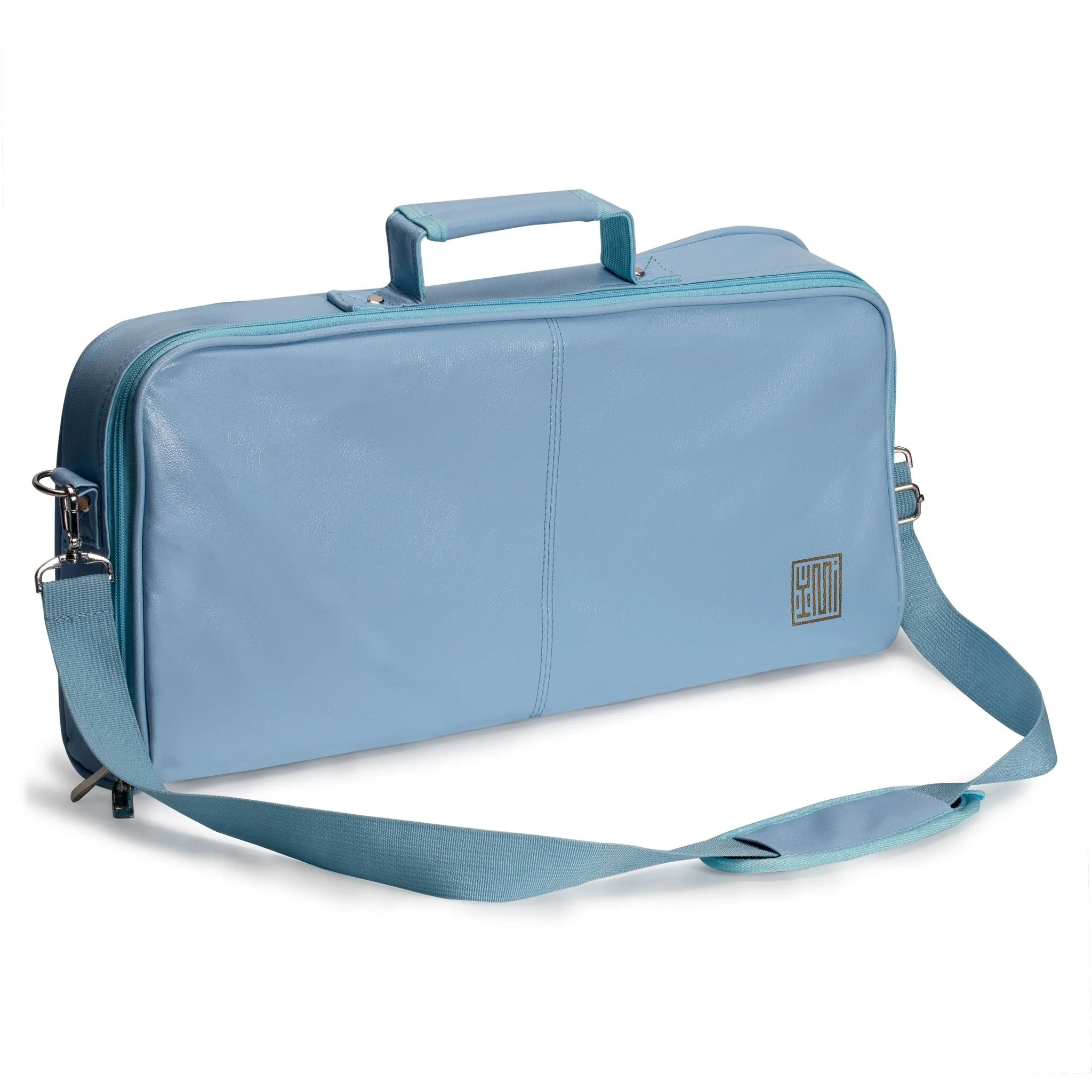 Soft Leatherette Case for Mahjong Set, "Turquoise"