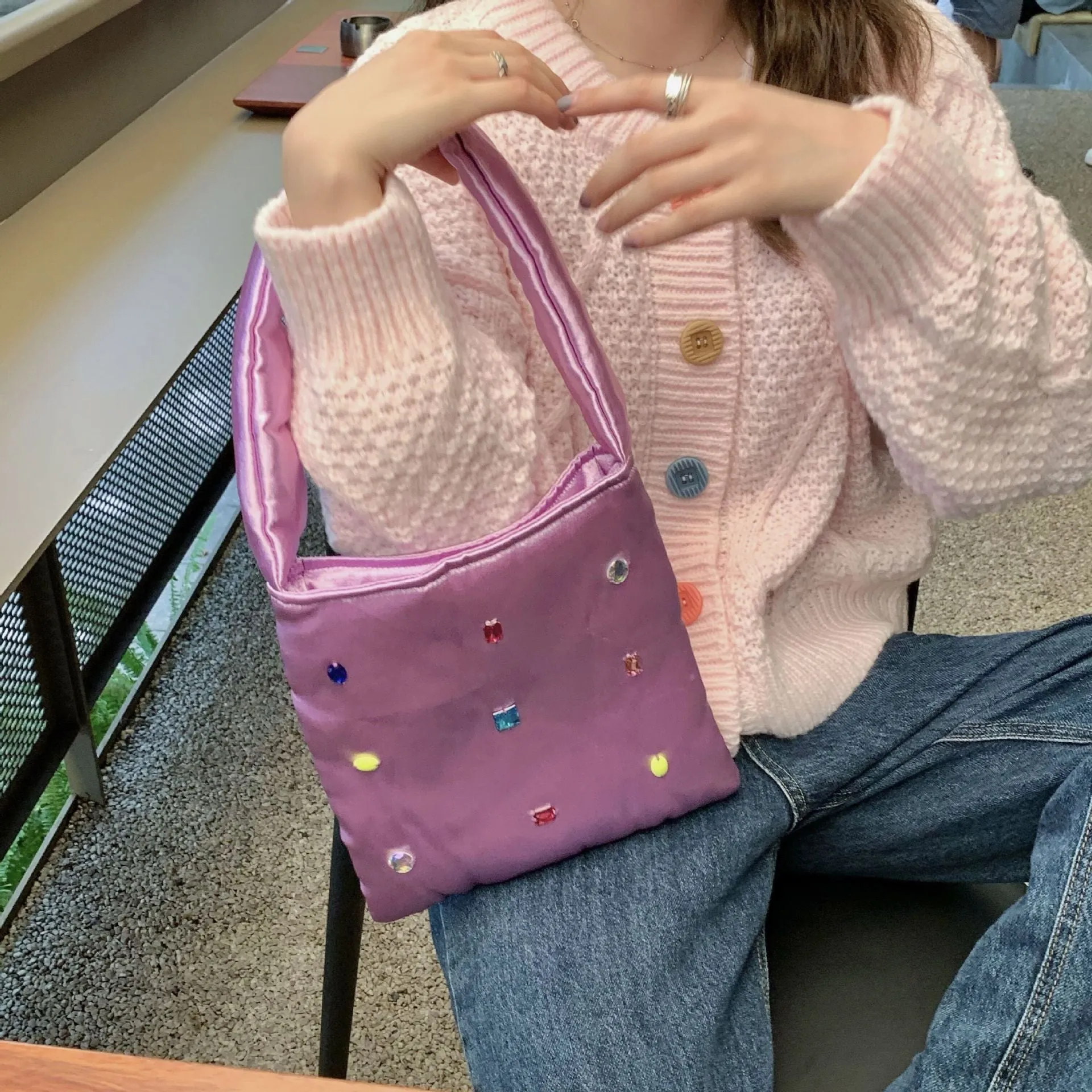 Sohiwoo Aesthetic Retro Handbag