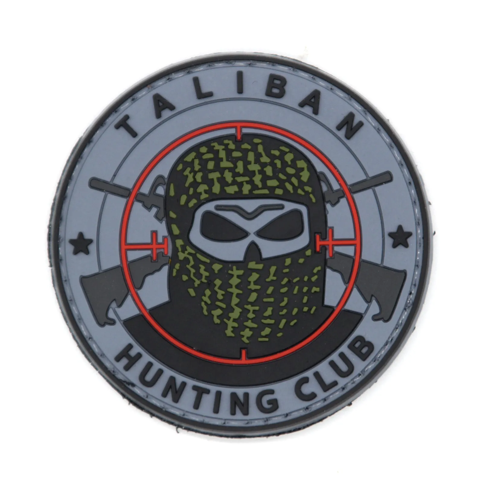 Taliban Hunting Club Patch Blue