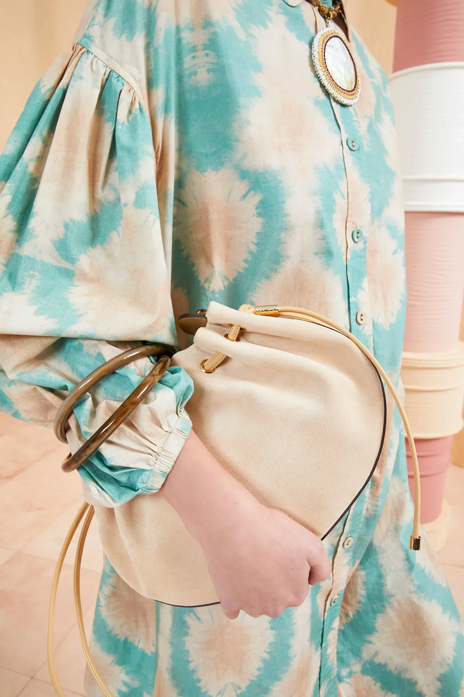 Ulla Johnson - Valeria Small Bag in Limestone