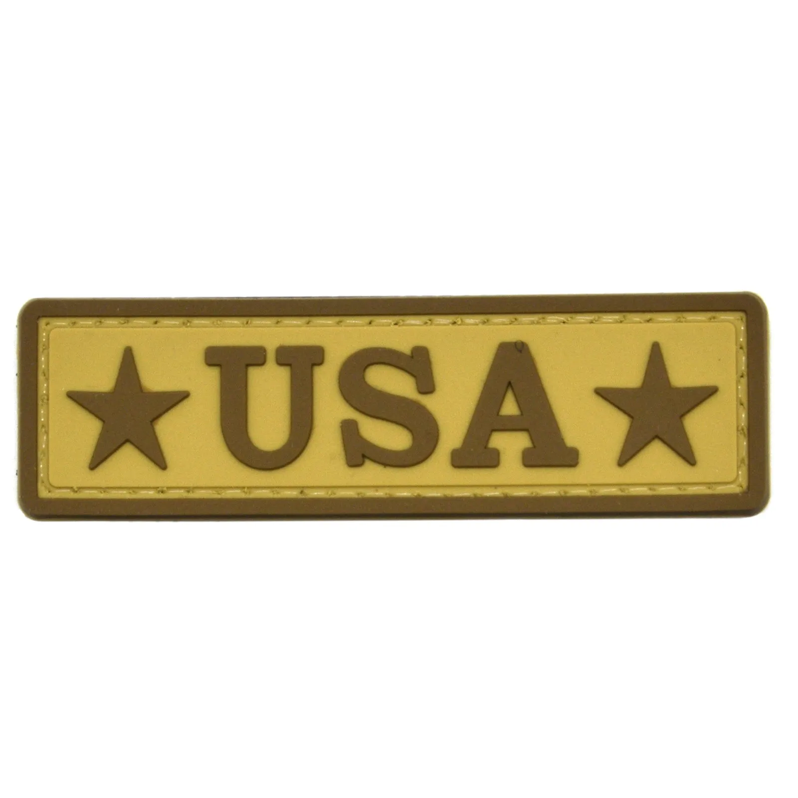 USA Stars Patch Tan