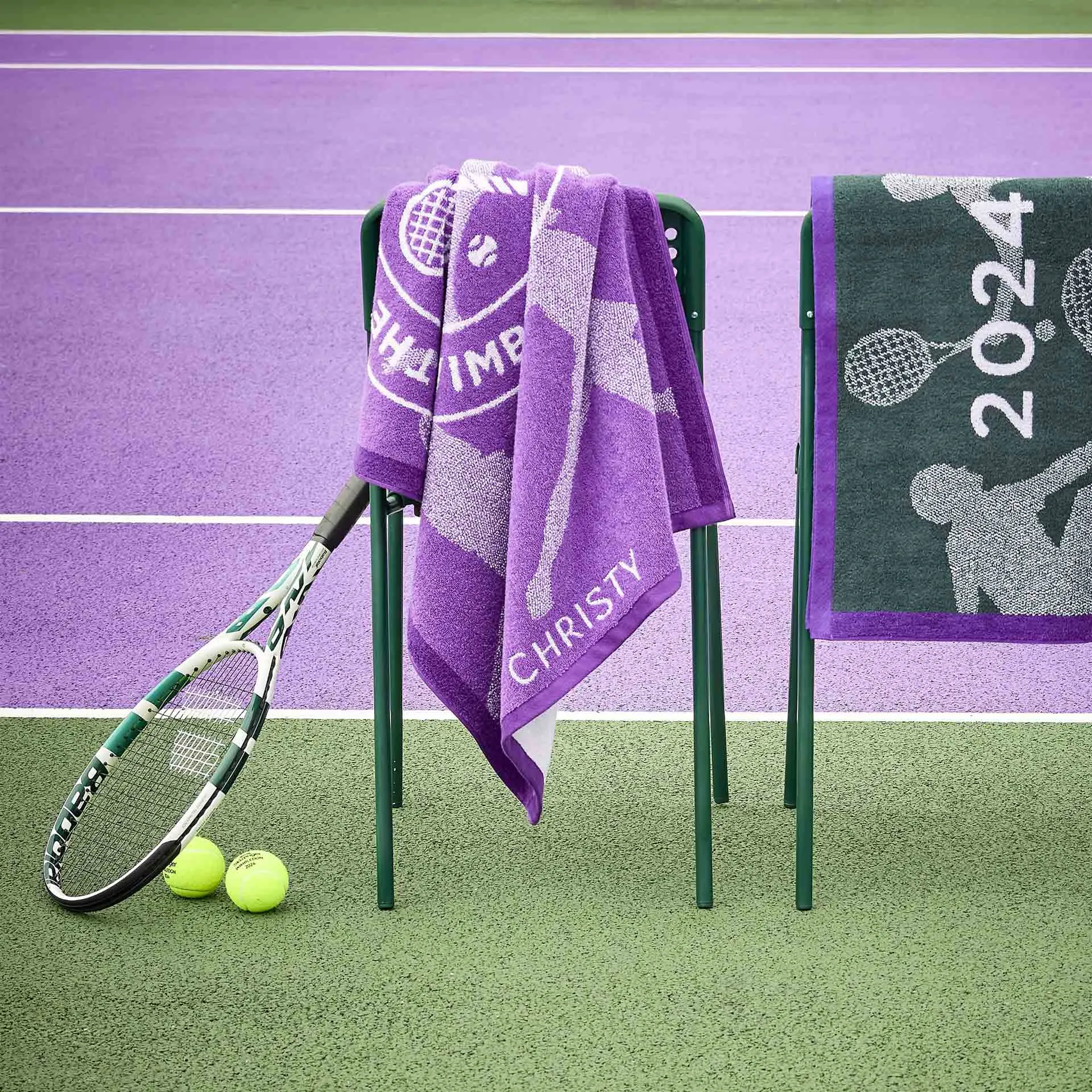 Wimbledon 2024 Championships Towel Bundle